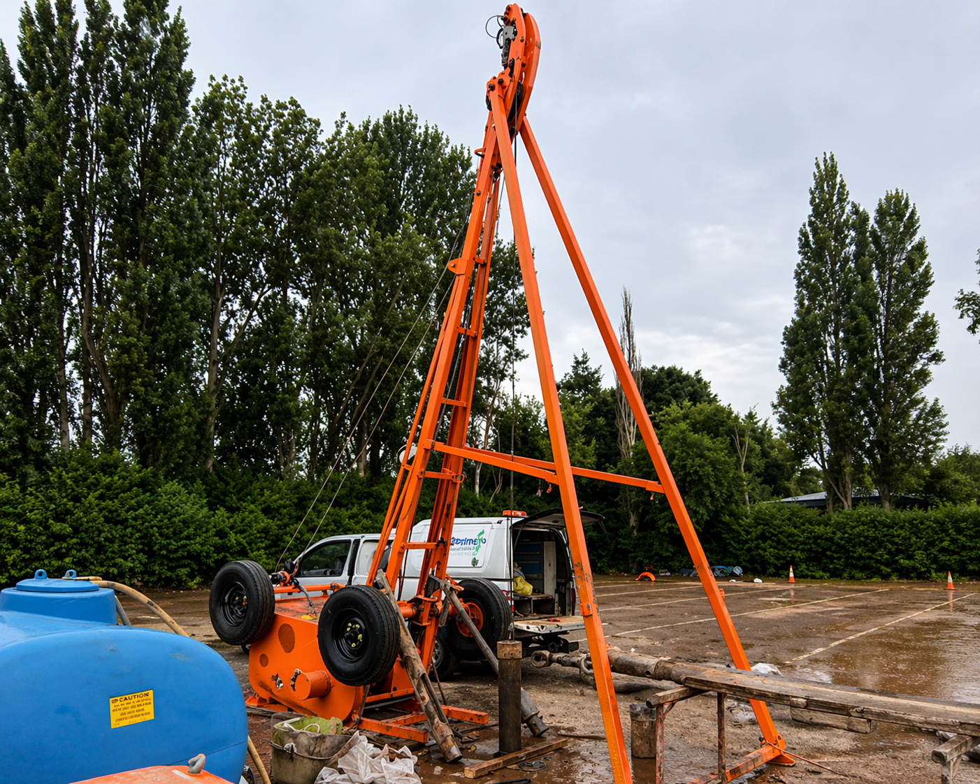 Cable percussive drilling — GeoPrime Solutions