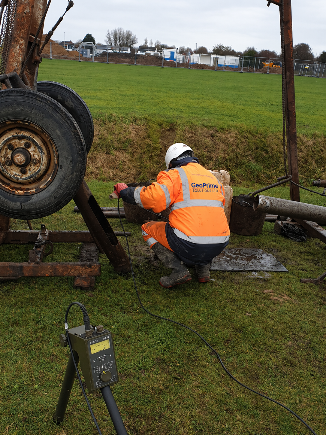 UXO borehole clearance — GeoPrime Solutions